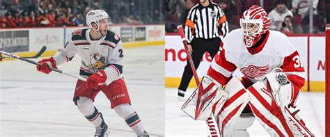 Grand Rapids Griffins Detroit Assigns Ville Husso Recalls Brogan