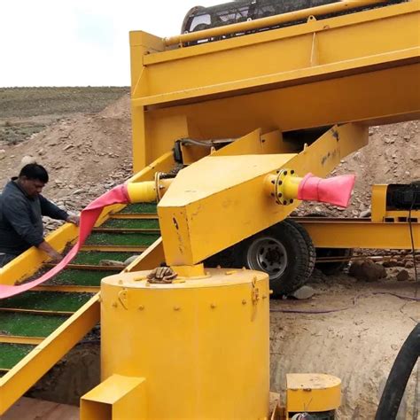 Small And Big Scale Alluvial River Sand Mine Separator Wash Mining Gold