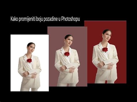 Kako Promijeniti Boju Pozadine U Photoshopu YouTube