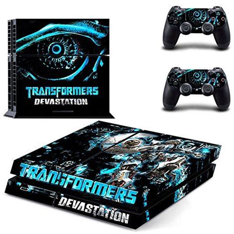 Transformer Designer Skin For Sony Playstation 4 Console System Plus