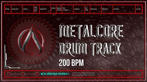 Metalcore Drum Track Bpm Preset Hq Hd Youtube