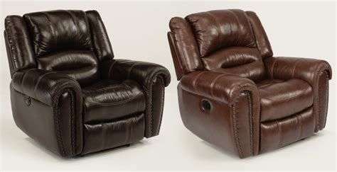 Flexsteel Manual Leather Recliners | Bailey's Discount Center