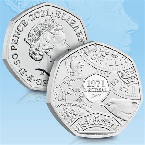 The 50p Issued To Celebrate 50 Years Since Decimal Day JUST Released