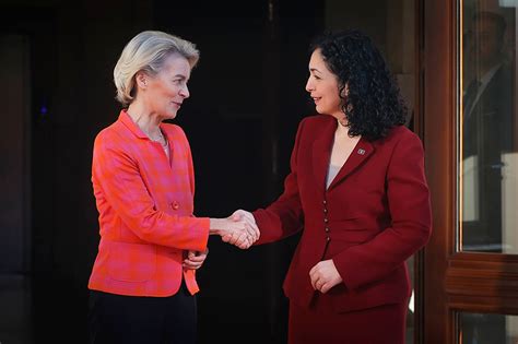 Osmani pret nesër në takim Ursula von der Leyen Epoka e Re