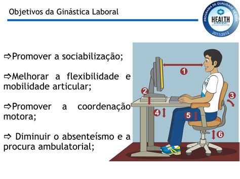 PPT GINÁSTICA LABORAL Um incentivo à prática PowerPoint Presentation