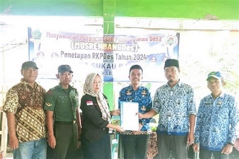 Pemdes Sukau Rajo Gelar Musdes Rkpdes Pedoman Bengkulu