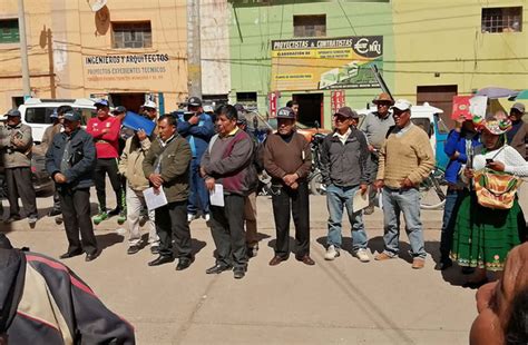 Juliaca Exigen Pronunciamiento Del Ministerio De Vivienda Ante Obras