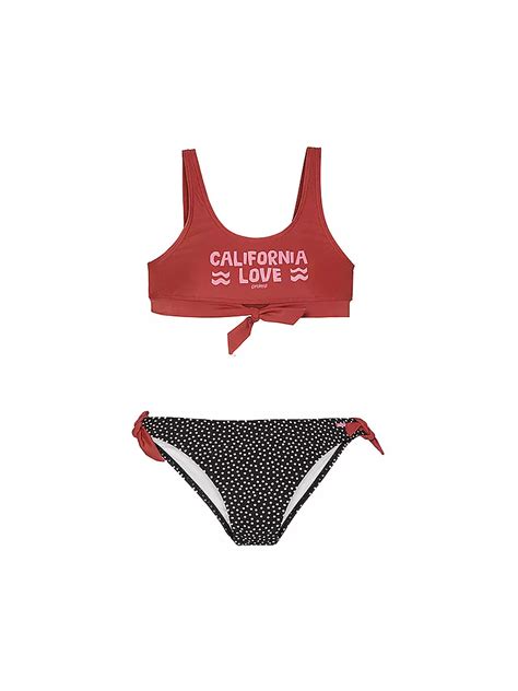 PROTEST Mädchen Bikini Alexis JR Bralette schwarz