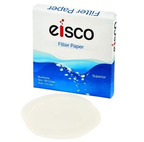 Papel filtro cualitativo Ø 11 cm CH0390B Grupo Didacta