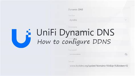 C Mo Configurar Unifi Dns Din Mico Ddns