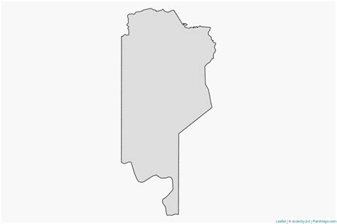 printable crato maps  border masking cropping  leaflet