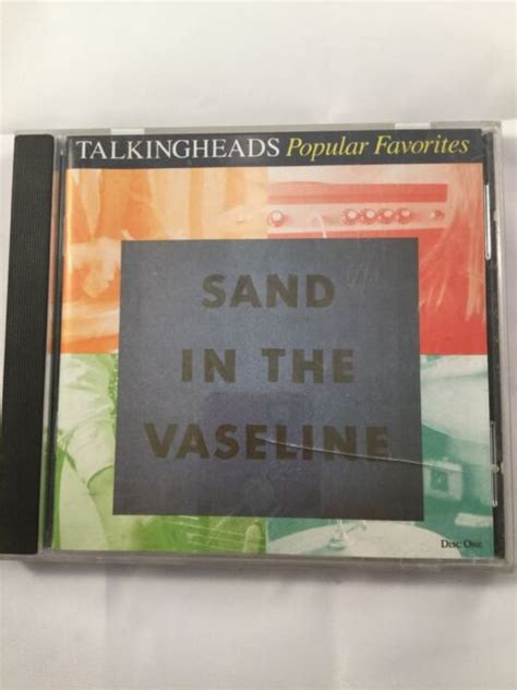 Talking Heads Sand In The Vaseline Popular Favorites Cd Ebay