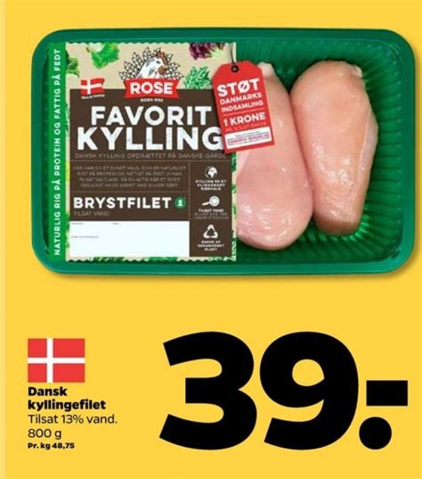 Rose Poultry Kyllingebrystfilet Netto 2021 Alle Tilbudsavis