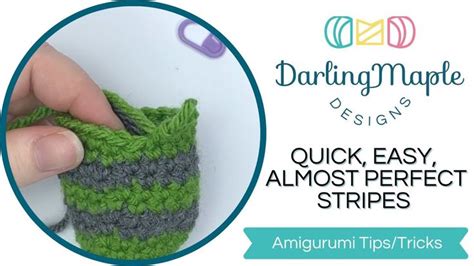 How To Crochet Almost Perfect Stripes Quick And Easy Jogless Stripe