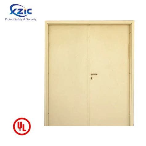 Ul Listed Fire Rated Steel Security Door With Real Certificate China