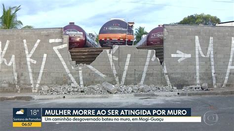 Mulher Morre Ao Ser Atingida Por Muro No Interior De Sp Bom Dia Sp G