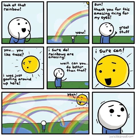 Rainbows All Around Rwholesomememes