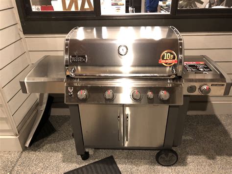 Weber Genesis Ii S Natural Gas Grill Stainless Steel For Sale In