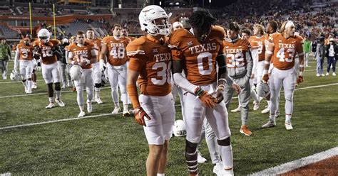 Nows The Time For Texas To Salvage Its Season Burnt Orange Nation