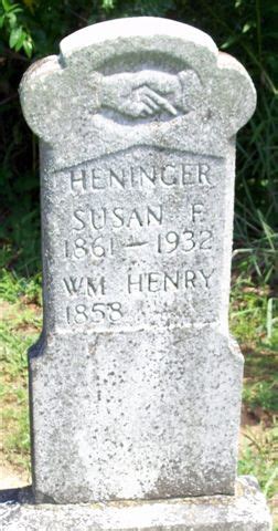 Susan Frances Whitman Heninger M Morial Find A Grave