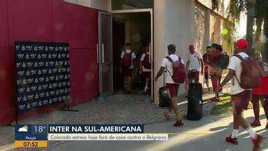 Bom Dia Rio Grande Inter Chega Na Argentina Para Primeiro Desafio Na