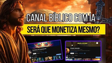 SERA QUE CANAL DARK BÍBLICO Criado POR IA MONETIZA NO YouTube YouTube