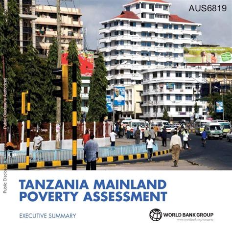 PDF New TANZANIA MAINLAND POVERTY ASSESSMENT 2016 7 8 He