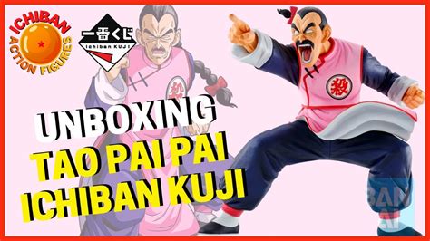 Tao Pai Pai Masterlise Ichiban Kuji Unboxing Review Dragon Ball Pt Br