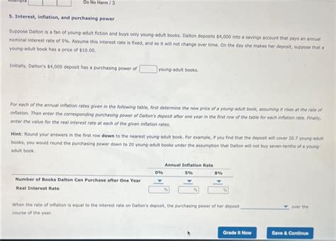 Solved 5 Interest Inflation And Purchasing Power Suppose Chegg