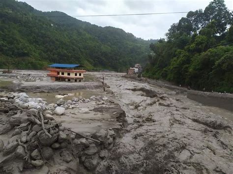 Melamchi Flood Sweeps Away 17 More Houses Onine Video Nepal