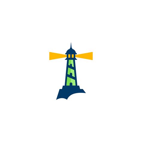 Lighthouse guard tower logo vector illustration design. logo tower ...