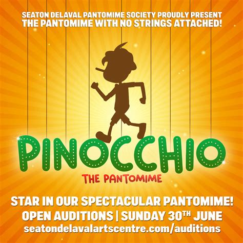 OPEN AUDITIONS Take To The Stage In Our Pantomime Seaton Delaval