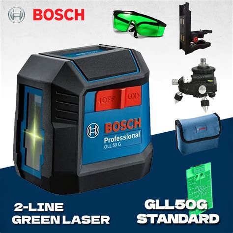 Bosch Nivel L Ser Gll G Herramienta De Medici N De Luz Verde De Alta