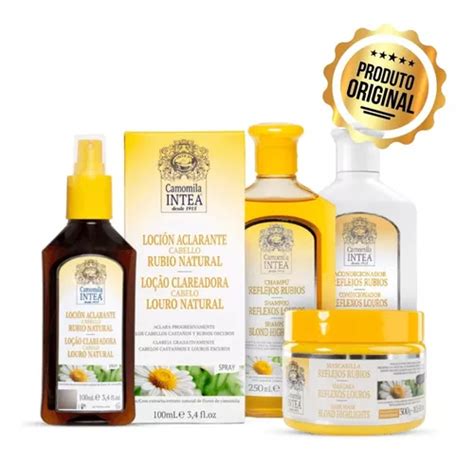 Camomila Intea Kit Sh con más loção Clareadora Louro Natural