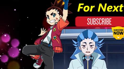 Beyblade Burst Chouzetsu Episode 30 Aiga Talks To Blue Hair Guy Youtube