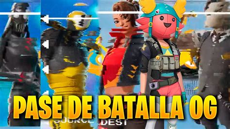 Todas Las Skin Filtradas Del Pase De Batalla Og Remix Capitulo