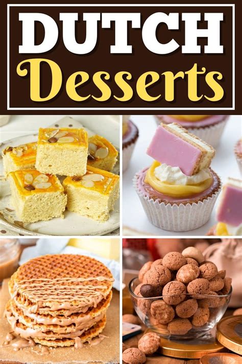 10 Famous Dutch Desserts Traditional Recipes Insanely Good