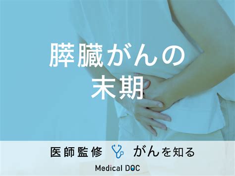 「膵臓がんの末期症状」はご存知ですか？原因や治療法も解説！医師が監修！ メディカルドック