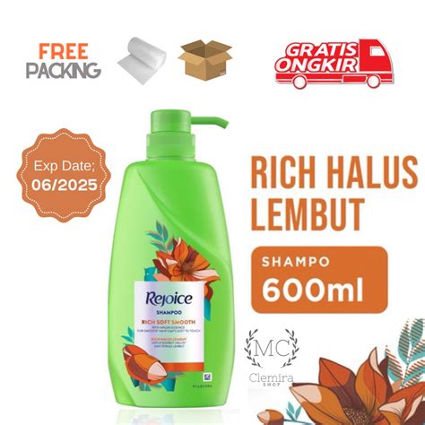 Jual Shampoo Rejoice Rich Soft Smooth Ml Shampo Rejoice Rich