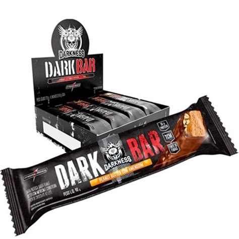 Dark Bar Barra Proteica Caixa Com 8 Unid Darkness Darkbar