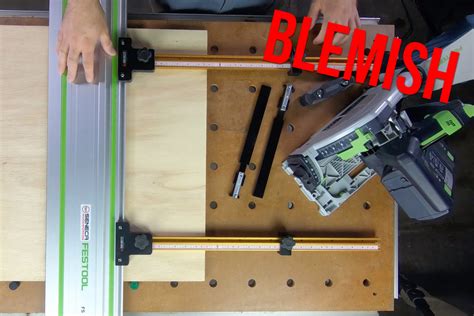 Blemish Parallel Guide System For Festool And Makita Track Saw Guide R Seneca Woodworking