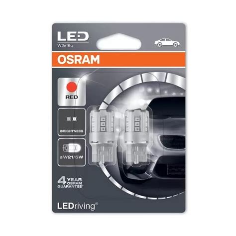 Osram Ledriving W W Red Twin Powerbulbs Uk