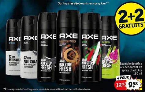 Promo Les Déodorants En Spray Axe chez Kruidvat iCatalogue fr