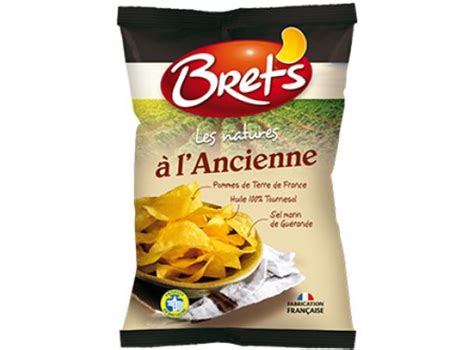 Découvrez Brets Chips à lancienne au sel de Guérande 125g Le Petit