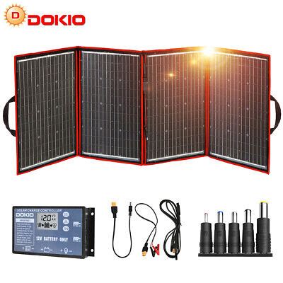 W Faltbar Tragbar Solarpanel V A Ladeger T F R Autobatterie