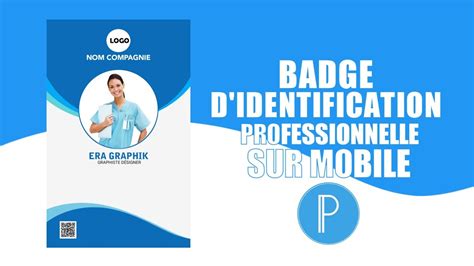 Comment Faire Un Badge Professionnel En 5 Minutes YouTube