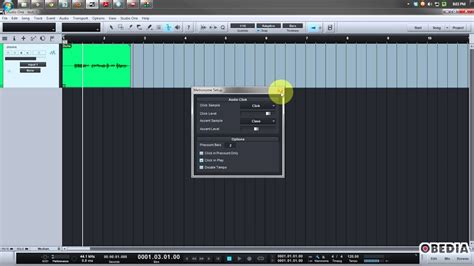 Presonus Studio One How To Use The Metronome Youtube