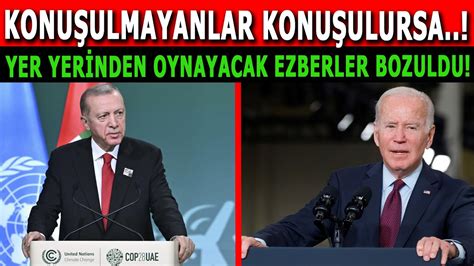 Konuşulmayanlar Konuşulursa Yer Yerinden Oynayacak Ezberler Bozuldu