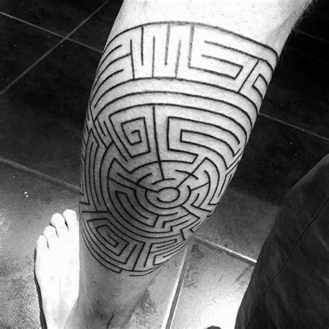 maze tattoos