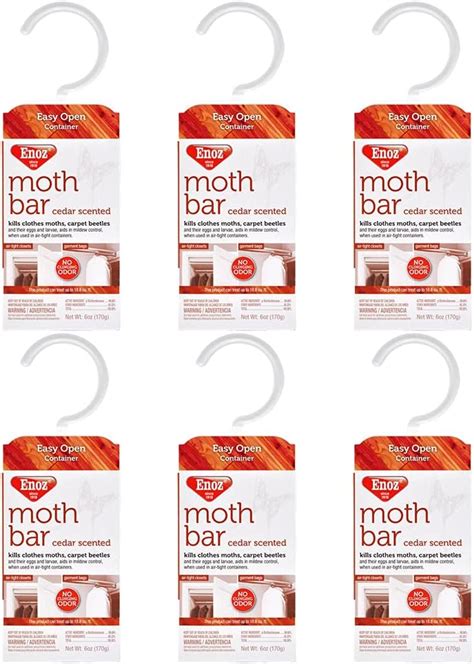 Enoz Cedar Scented Moth Bar Hanging Moth Control Kills